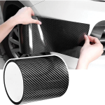 Αδιάβροχη Προστατευτική Αυτοκόλλητη Ταινία Αυτοκινήτου με Αντοχή στη Θερμότητα Carbon 10x180cm σε Μαύρο Χρώμα