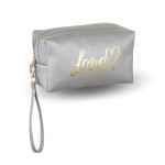 Νεσεσέρ Οργάνωσης Καλλυντικών Love με Φερμουάρ - Γκρι