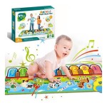 Παιδικό Πιάνο Δαπέδου με Σχέδιο Ζωάκια 85x30cm