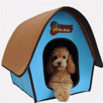 Μαλακό Κρεβάτι - Σπιτάκι Εσωτερικού Χώρου Σκύλου - Γάτας 54x46x46cm
