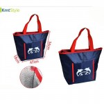 Ισοθερμική Τσάντα Ώμου 22Lt 18×47x34cm - Κόκκινο/Μπλε