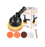 Φορητό Μηχάνημα Γυαλίσματος Αυτοκινήτου - Αλοιφαδόρος με Εργονομική Λαβή Φ125mm