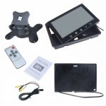 Οθόνη Μόνιτορ LCD - Οπισθοπορείας 9″ HD TFT/LED με Κουμπιά Αφής, 2 Εισόδους Βίντεο και Τηλεχειριστήριο