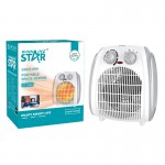 Φορητό Αερόθερμο Δαπέδου 1800-2000 W με Ρύθμιση Θερμοκρασίας - 225 x 135 x 260 mm - Winning Star