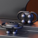 Επαναφορτιζόμενη Φορητή Συσκευή Μασάζ με 4 Κεφαλές, Ρυθμιζόμενης Έντασης 20 Επιπέδων για Όλο το Σώμα