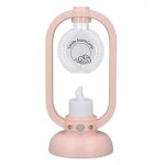 Συσκευή Αρωματοθεραπείας Αιθέριων Ελαίων 50ml για Χαλάρωση και Ευεξία Ροζ – Candle Aroma Lamp Pink