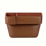 Πολυλειτουργική Θήκη Οργάνωσης Καθίσματος Αυτοκινήτου - Σκούρο Καφέ