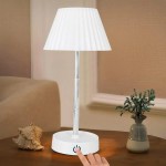 Φορητό Επιτραπέζιο Πτυσσόμενο Φωτιστικό Αφής Εσωτερικού & Εξωτερικού Χώρου