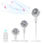 Επαναφορτιζόμενος Πτυσσόμενος Ανεμιστήρας Ορθοστάτης με Τηλεχειριστήριο & 5 Ταχύτητες - Arrango