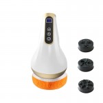 Συσκευή Μασάζ Σώματος 360° με Δόνηση Υψηλής Συχνότητας και 3 Εναλλάξιμα Καλύμματα – Body Massager