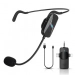 Ασύρματο Μικρόφωνο Κεφαλής με Δέκτη TypeC, AUX & Lightning - Andowl