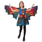 Παιδική Στολή Gothic Νεράιδα με Φτερά Αποκριάτικη Carnavalista