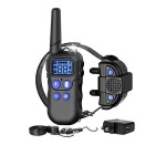 Επαναφορτιζόμενο Ηλεκτρικό Κολάρο Εκπαίδευσης Σκύλου 2000m με Walkie Talkie