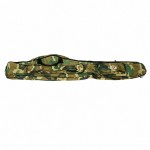 Αδιάβροχη Θήκη Καλαμιών Ψαρέματος Camouflage 150cm με Φερμουάρ, Πλαινές Θήκες και Ιμάντες Μεταφοράς