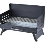 Φορητή Πτυσσόμενη Ψησταριά Κάρβουνου K-501 – BBQ σε Βαλίτσα 50x27.5cm | Εύκολη Μεταφορά, Ιδανική για Camping, Παραλία & Κήπο