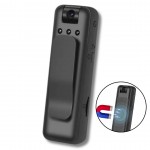Φορητή WiFi Κάμερα Full HD 1080P – Περιστρεφόμενος Φακός 180°, Κλιπ & MicroSD – Ασύρματη Καταγραφή