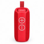 Ασύρματο Ηχείο Bluetooth KIMISO – Στερεοφωνικός Ήχος 10W & Φωτισμός RGB LED - Φορητό, Επαναφορτιζόμενο, Hands-Free Κόκκινο