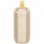 Ασύρματο Ηχείο Bluetooth KIMISO – Στερεοφωνικός Ήχος 10W & Φωτισμός RGB LED - Φορητό, Επαναφορτιζόμενο, Hands-Free Μπεζ