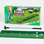 Παιδικό Σετ Golf με Τάπητα Putting – Εξάσκηση Ακριβείας - 3 Τρύπες, 12 Μπάλες, Εσωτερικού & Εξωτερικού Χώρου, για Παιδιά 3+