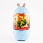 Φορητό Μπλέντερ Smoothie Maker Andowl 330ml – Επαναφορτιζόμενο USB - Mini Blender για Χυμούς & Πρωτεΐνη στο Γραφείο & το Γυμναστήριο
