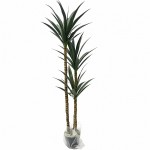 Τεχνητό Διακοσμητικό  Φυτό Γιούκα (Yucca) Πράσινη Όαση Χωρίς Συντήρηση 160cm