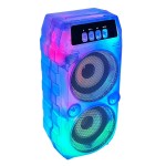 Φορητό Ηχείο Bluetooth Bseng 3″ – Δυνατός Ήχος & RGB Φωτισμός - με FM Radio, USB, TF/MicroSD & AUX, Ιδανικό για Πάρτι & Εκδρομές
