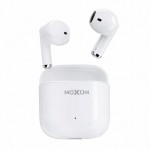 Ασύρματα Ακουστικά – TWS Bluetooth 6.0 με Θήκη Φόρτισης - Dual-Ear Call, 30 Ώρες Αναμονή, Άνετη Εφαρμογή, Λευκό Χρώμα