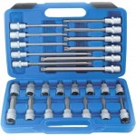 Σετ Καρυδάκια με Μύτες XZN 1/2 M5-M16 – 26 Τεμαχίων σε 4 Μήκη - Επαγγελματικά Εργαλεία για Συνεργείο Αυτοκινήτου, Υλικό Cr-V