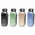 Ακουστικό Bluetooth Πέτου Clip-On με Διπλό Μικρόφωνο - ENC Μείωση Θορύβου, Οθόνη LED, 20 ώρες Ομιλίας, Γρήγορη Φόρτιση USB-C