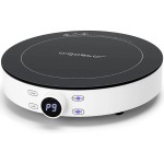 Κυκλική Επαγωγική Εστία 2000W – Touch Control & 9 Επίπεδα Ισχύος - Φορητή, Χρονοδιακόπτης, Κλείδωμα Ασφαλείας, LED Οθόνη