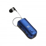 Ακουστικό Bluetooth Πέτου με Clip & Οθόνη LED – Handsfree για Κλήσεις & Μουσική - Αυτόματο Καλώδιο, Επαναφορτιζόμενο