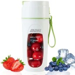 Φορητό Μπλέντερ Smoothie – 340ml με 8 Λεπίδες & Επαναφορτιζόμενη Μπαταρία - Ιδανικό για Γυμναστήριο, Γραφείο & Ταξίδια