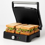 Ψηστιέρα / Τοστιέρα 1800W – 3‑σε‑1 Grill & Panini, Άνοιγμα 180°