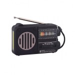 Φορητό Ραδιόφωνο Cmik – 8 Ζώνες FM/AM/SW1-6, Επαναφορτιζόμενο Μαύρο Γκρι