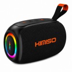 Φορητό Ηχείο Bluetooth – Αδιάβροχο IPX5 με Stereo Bass - FM Radio, RGB LED, USB, TF Card, Hands-Free για Outdoor & Πάρτυ Μαύρο
