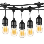 Γιρλάντα με 10 Λάμπες LED - Ατμοσφαιρικός Φωτισμός 220V IP65