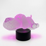 Επιτραπέζιο Φωτιστικό LED 3D Illusion Σκυλάκι - 7 Χρώματα, Touch Button & Διπλή Τροφοδοσία - Ιδανικό για Διακόσμηση Παιδικού Δωματίου