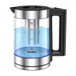 Γυάλινος Βραστήρας 1.8L - Φίλτρο Τσαγιού, LED Φωτισμός, 1500W Και Προστασία Από Υπερθέρμανση