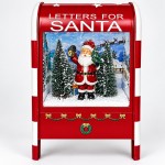Χριστουγεννιάτικο Φανάρι Xmasfest - LED Φως, Κινούμενο Χιόνι και Μουσική - 3 Λειτουργίες, 33x21x12,5cm
