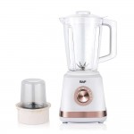 Μπλέντερ 2 σε 1 RAF  50W - Γυάλινη Κανάτα 1,5L, 6 Λεπίδες και Μύλος Άλεσης