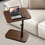Ρυθμιζόμενο Τραπεζάκι Laptop 360° για Καναπέ & Κρεβάτι - Πρακτική Επιφάνεια Εργασίας Καφέ