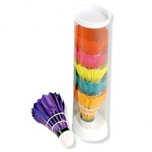 Μπαλάκια Badminton - Σετ 6 τεμαχίων
