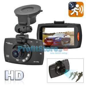Καταγραφικό HD DVR Κάμερα Αυτοκινήτου με LCD 2,0, Ανίχνευση Κίνησης &amp; Νυχτερινή Λήψη