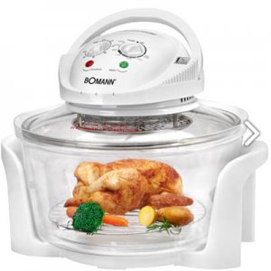 Φουρνάκι ρομπότ BOMANN HLO 2280 θερμού αέρα 12L 1400W.