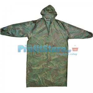 Αδιάβροχο Παραλλαγής με Κουκούλα Camouflage Raincoat Απλό 30