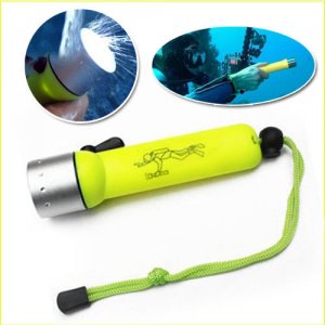 Αδιάβροχος Καταδυτικός Φακός 50M Cree Q3 LED 3 Watt