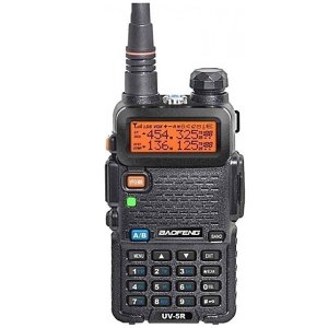 Baofeng UV-5R Και Μικροακουστικό Ασύρματος Πομποδέκτης UHF/VHF 5.8W