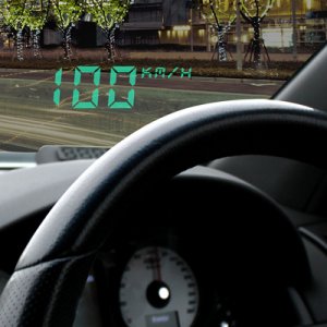 Head Up Display Set Αυτοκίνητου HUD με Αντανακλαστική Επιφάνεια &amp; Αντιολισθητική Βάση