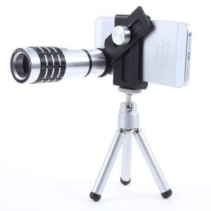 Φωτογραφικός Τηλεφακός 12x Zoom για όλα τα Κινητά Τηλέφωνα &amp; Smarthphone