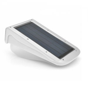 Ηλιακό Φωτιστικό Τοίχου LED 42w Solwa-Y3-01 με Ανιχνευτή Κίνησης Λευκό 6000K